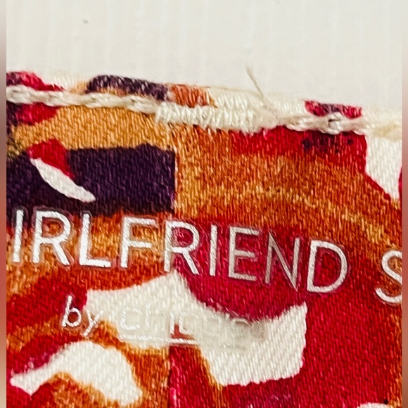 CHICO’S Girlfriend Slim Leg Ankle Jeans Paisley Print - Picture 5 of 7